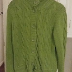 Green sweater